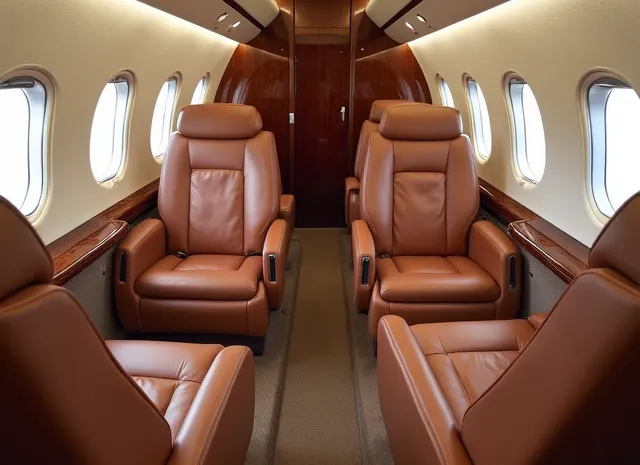 Dassault Falcon 8X interior